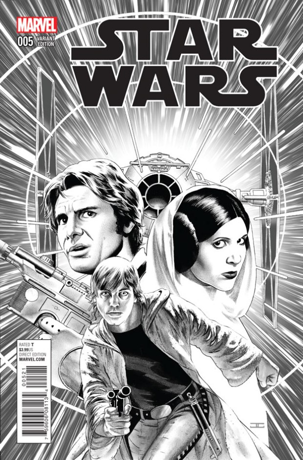 STAR WARS #5_BW Cover