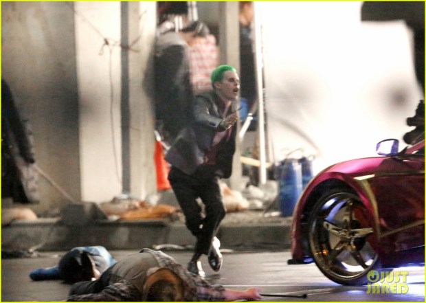 Suicide Squad_Set Photo_Jared Leto and Margot Robbie (6)