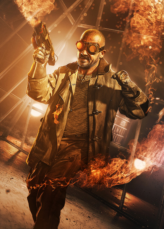 Superhero Fight Club_Poster_Heat Wave