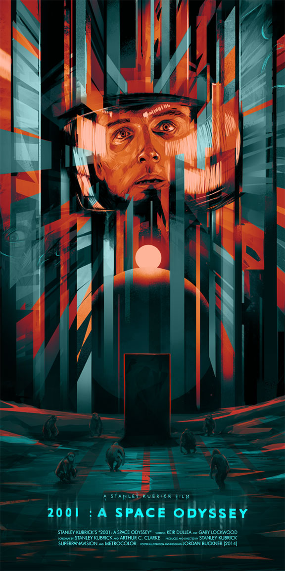 2001_A Space Odyssey_Orange Variant_By Jordan Buckner