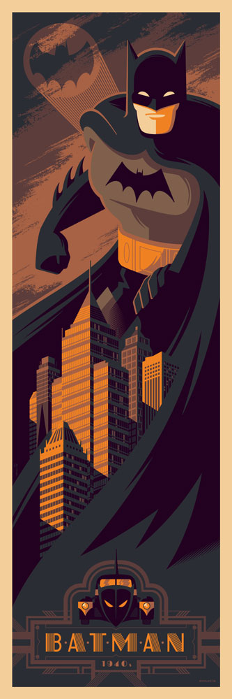 Batman_1940s_by Tom Whalen