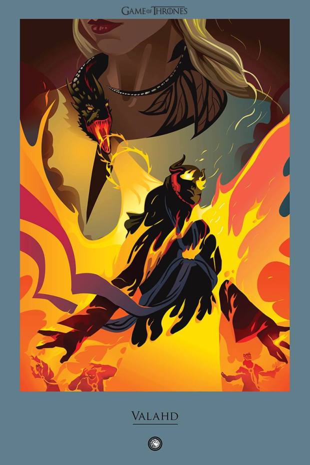 Game of Thrones_S05E09_The Dance of Dragons_Beautiful Death_Poster