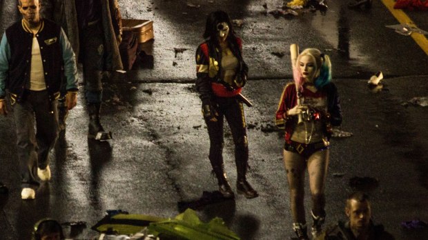 Suicide Squad_Set Photo_Harley Quinn And Katana (2)