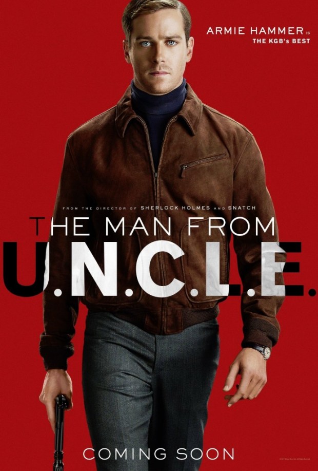 The Man from U.N.C.L.E._Character Poster_Armie Hammer