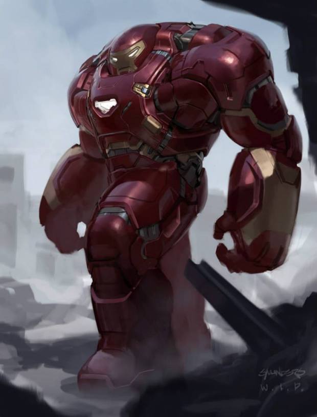 Avengers_Age of Ultron_Hulkbuster Concept Art by Phil Saunders