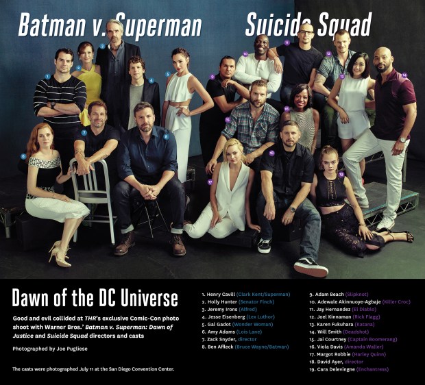 BatmanvSuperman_Suicide Squad_Casts Portrait2