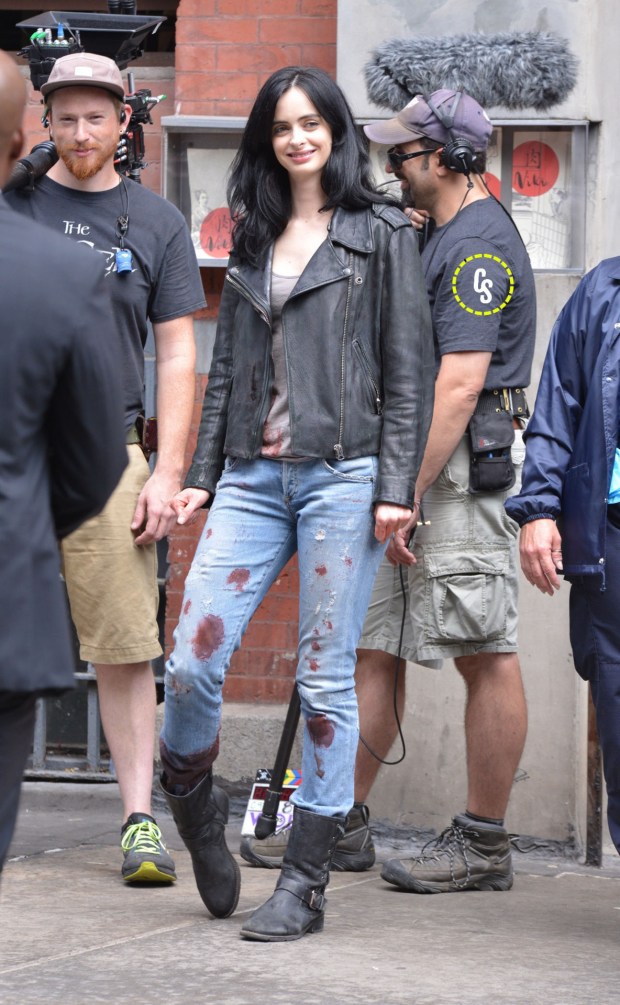 Jessica Jones_Set Photos_Krysten Ritter2