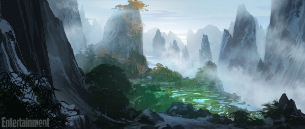 Kung Fu Panda 3 concept art