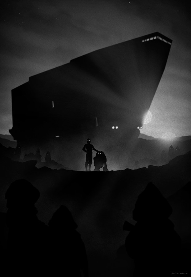 %22Droids%22 Noir Variant by Marko Manev