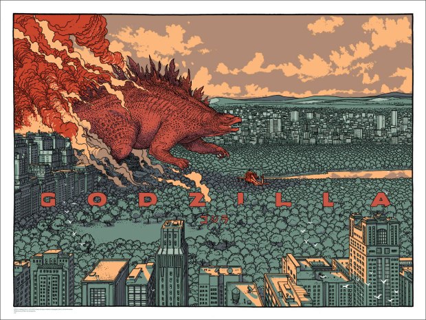 Godzilla by Jared Muralt