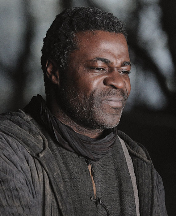 Danny Sapani stars as “Berber the Moor”: An educated noble of Moroccan decent, Berber is Wilkin’s moral compass and steadfast comrade. His forced conversion to Catholicism deeply conflicts with his devout Muslim beliefs.