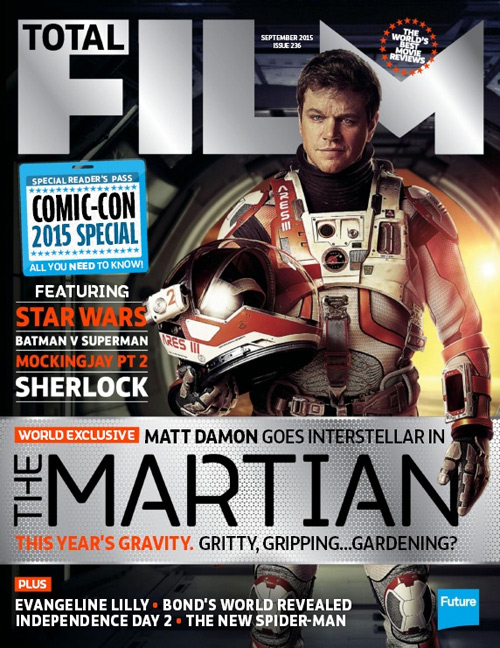 Total Film_September Cover_The Martian
