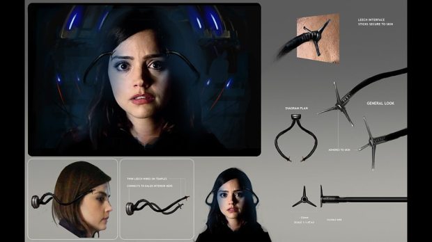 Concept art – Dalek/Clara interface.