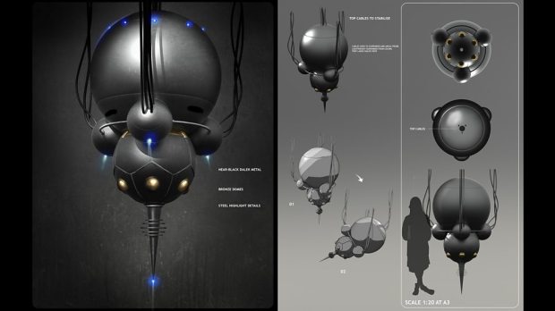 Dalek Control Room – Dalek tech.