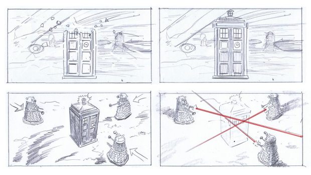 Doctor Who_S9E2_The Witch's Familiar_Storyboards (3)