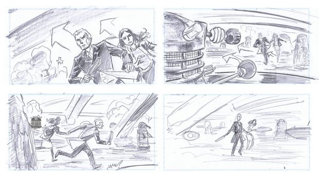 Doctor Who_S9E2_The Witch's Familiar_Storyboards (4)