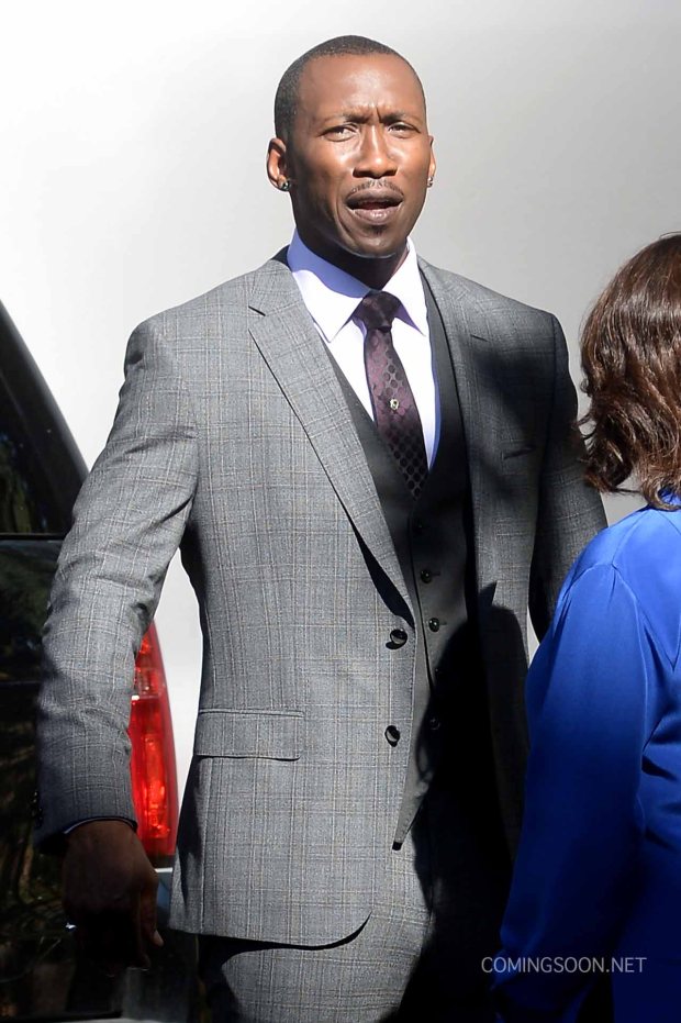 Stars On The Set Of 'Luke Cage'