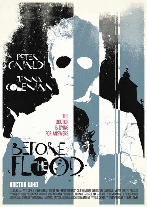Doctor Who_S09E04_Before The Flood_Retro Poster By Stuart Manning