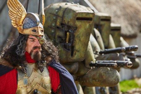 Picture shows: David Schofield as Odin and the Mire