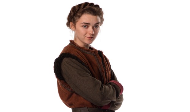 Picture shows: Maisie Williams as Ashildr
