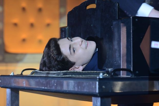 GOTHAM: Bruce (David Mazouz) in “Rise of the Villains: The Last Laugh” episode of GOTHAM airing Monday, Oct. 5 (8:00-9:00 PM ET/PT) on FOX. ©2015 Fox Broadcasting Co. Cr: Nicole Rivelli/FOX.