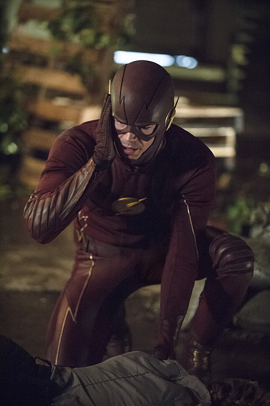 The Flash -- "Flash of Two Worlds" -- Image FLA202A_0049b -- Pictured: Grant Gustin as the Flash -- Photo: Cate Cameron/The CW -- ÃÂ© 2015 The CW Network, LLC. All rights reserved.