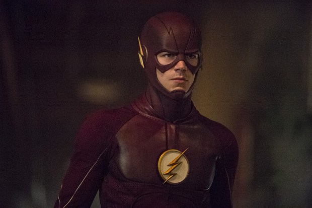 The Flash -- "Flash of Two Worlds" -- Image FLA202A_0116b -- Pictured: Grant Gustin as the Flash -- Photo: Cate Cameron/The CW -- ÃÂ© 2015 The CW Network, LLC. All rights reserved.