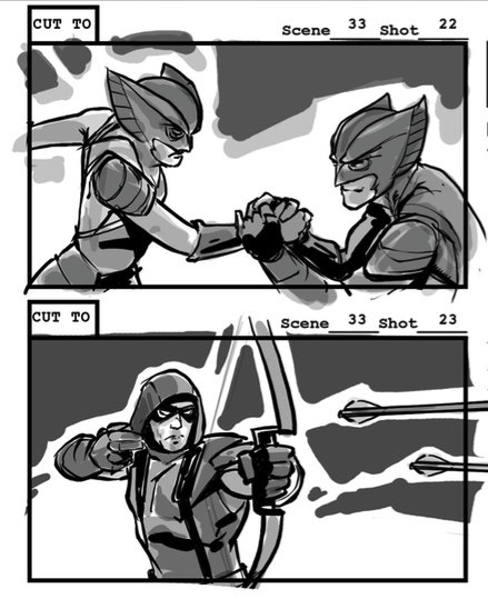 Arrow:Flash Crossover Storyboard