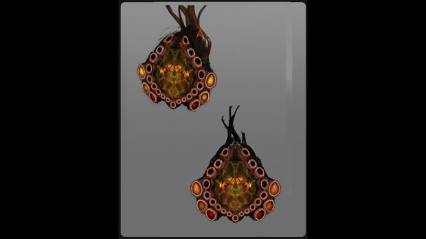 Concept art – Zygon screens.