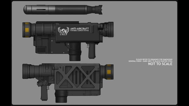 Reference art – rocket launcher.