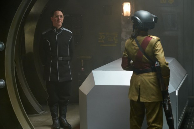 Picture shows: Reece Shearsmith as Rassmussen