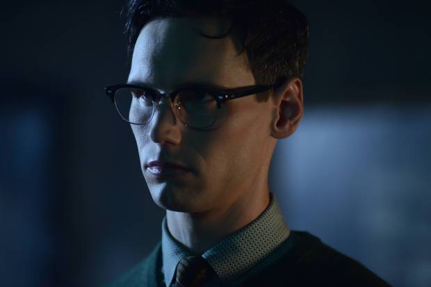 GOTHAM: L-R: Cory Michael in the ÒRise of the Villains: A Bitter Pill to SwallowÓ episode of GOTHAM airing Monday, Nov. 16 (8:00-9:00 PM ET/PT) on FOX. ©2015 Fox Broadcasting Co. Cr: Nicole Rivelli/ FOX