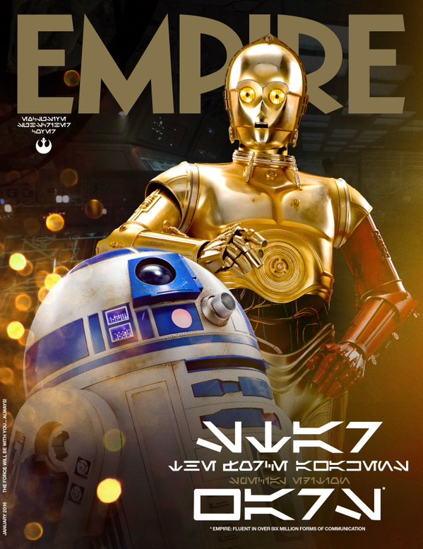 Star Wars_The Force Awakens_Empire Cover_R2D2 and C3PO