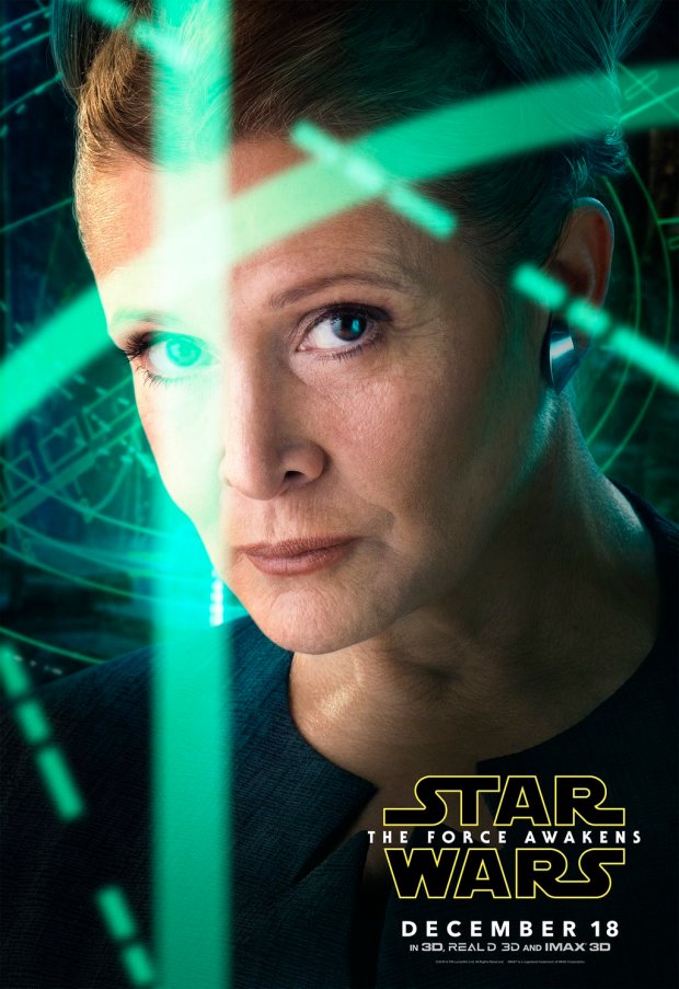Star Wars_The Force Awakens_Princess Leia_Character Poster