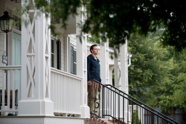 Ross Marquand as Aaron - The Walking Dead _ Season 6, Episode 5 - Photo Credit: Gene Page/AMC