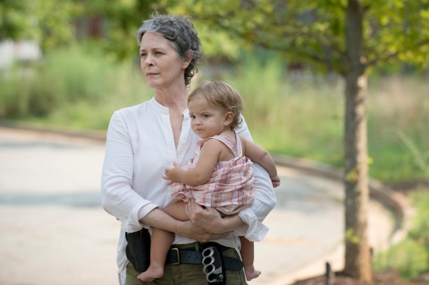Melissa McBride as Carol Peletier - The Walking Dead _ Season 6, Episode 7 - Photo Credit: Gene Page/AMC