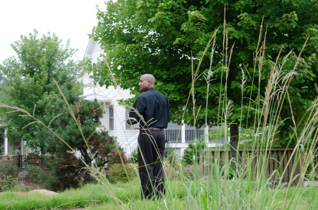 Seth Gilliam as Father Gabriel - The Walking Dead _ Season 6, Episode 7 - Photo Credit: Gene Page/AMC