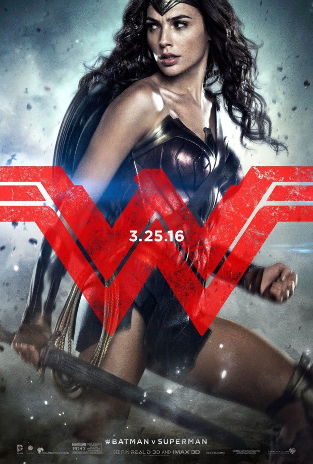 Batman v Superman_Dawn of Justice_Wonder Woman Character Poster