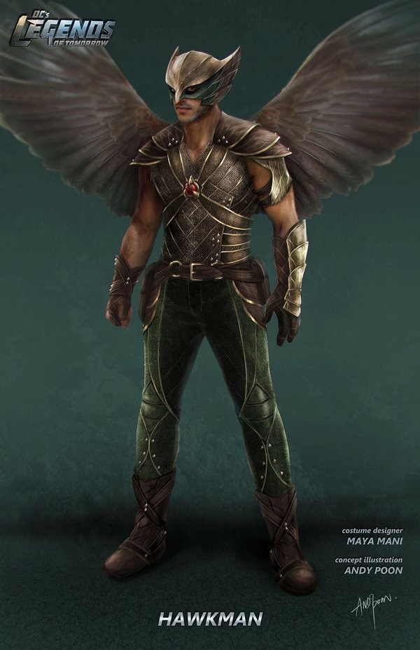 DC’s Legends of Tomorrow_Hawkman_Concept Art