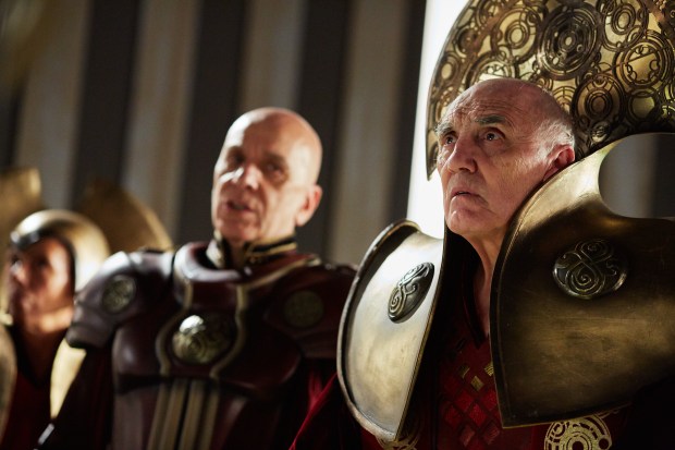 Picture shows: Ken Bones as the General and Donald Sumpter as the Presidend