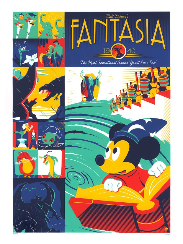 Fantasia 75th Anniversary by Dave Perillo