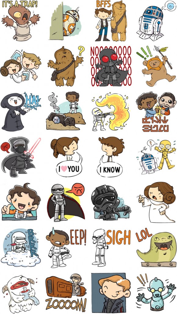 Star-Wars-The-Force-Awakens-Facebook-stickers