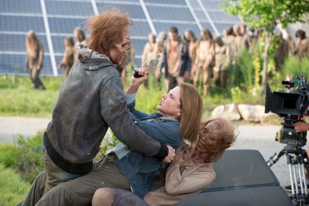 Tovah Feldshuh as Deanna - The Walking Dead _ Season 6, Episode 8 - Photo Credit: Gene Page/AMC