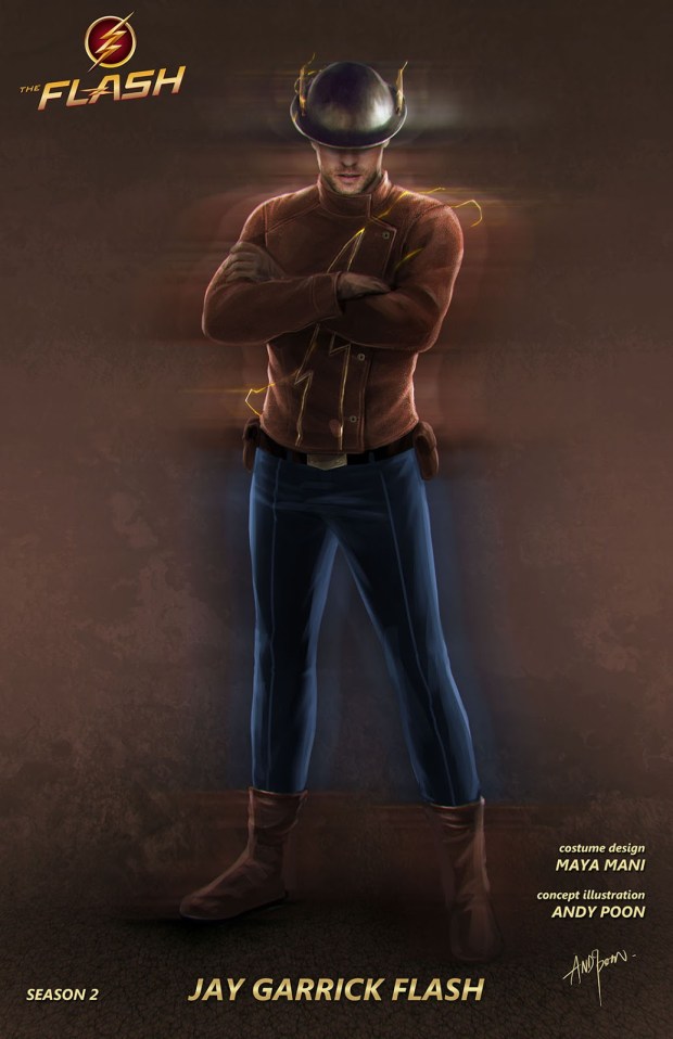 The Flash_Season 2_Concept Art_Jay Garrick