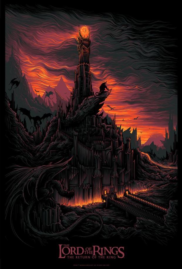 THE RETURN OF THE KING by Dan Mumford