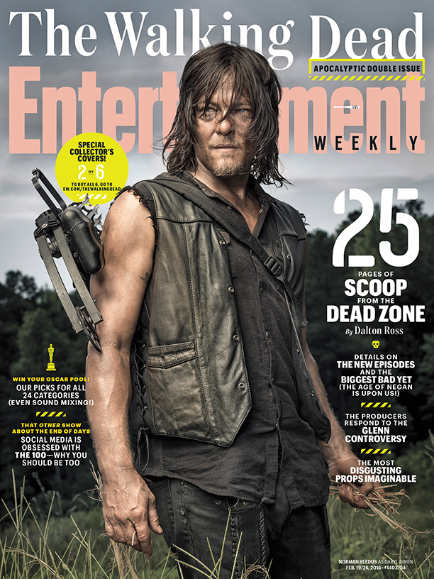 The Walking Dead_Season 6_EW Cover_Norman Reedus