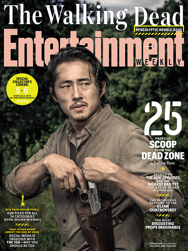 The Walking Dead_Season 6_EW Cover_Steven Yeun