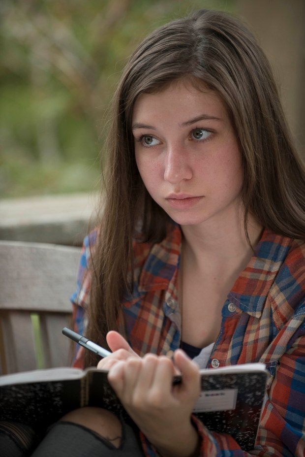 Katelyn Nacon as Enid - The Walking Dead _ Season 6, Episode 10 - Photo Credit: Gene Page/AMC