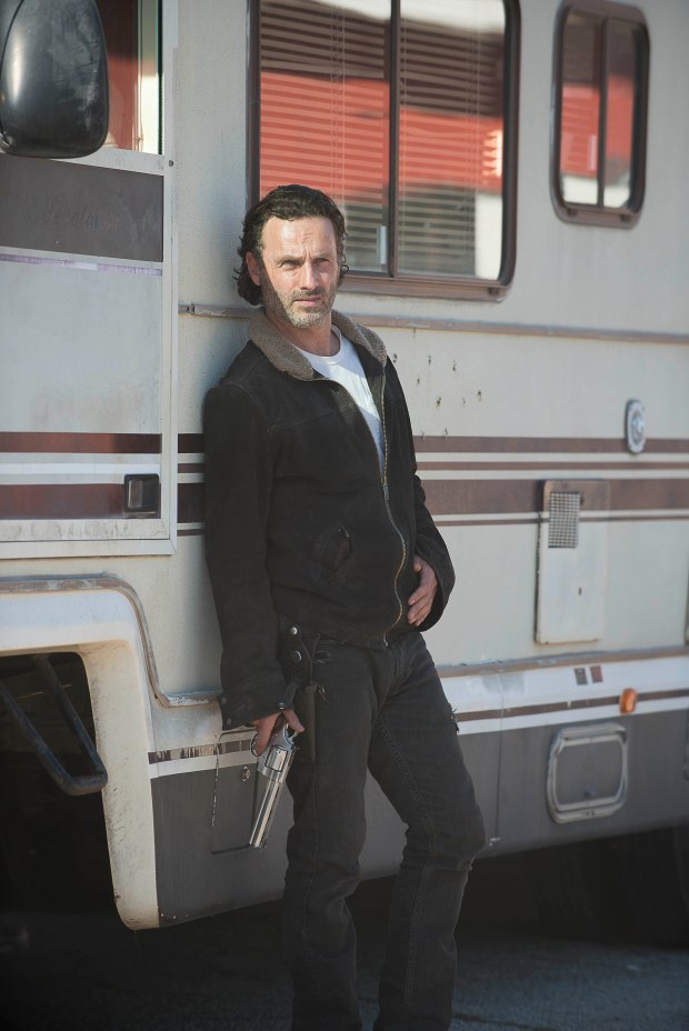 Andrew Lincoln as Rick Grimes - The Walking Dead _ Season 6, Episode 11 - Photo Credit: Gene Page/AMC