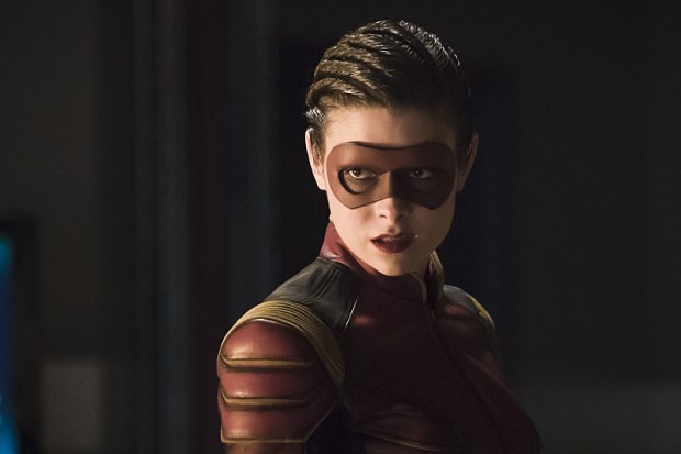 The Flash -- "Trajectory" -- Image FLA216b_0172b -- Pictured: Allison Paige as Trajectory -- Photo: Katie Yu/The CW -- ÃÂ© 2016 The CW Network, LLC. All rights reserved.